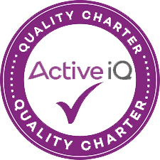 active iq quality charter logo for sports massage therapy certification