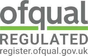ofqual regulated certification logo uk